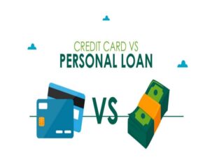 Personal loan vs. credit card loan